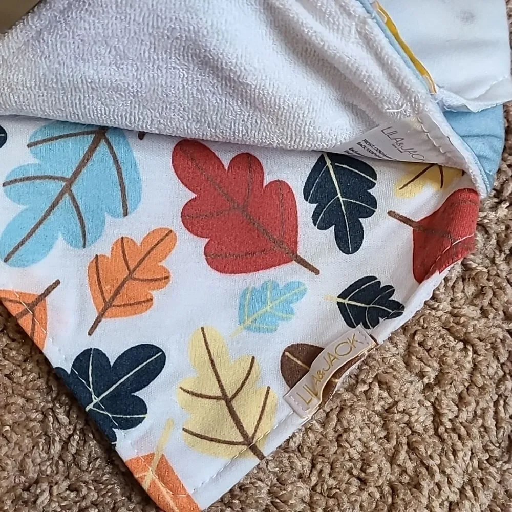 Lila & Jack 2 Sets, one w/3 Thanksgiving Bibs, and second set of booties…